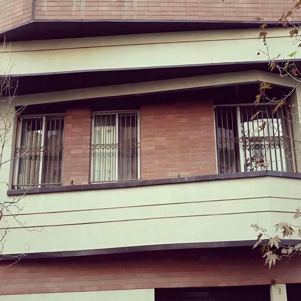 گارد پنجره استان زنجان برای نمای ساختمان