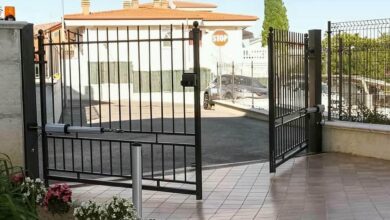 جک درب پارکینگ بجنورد با مدل بازویی مشکی