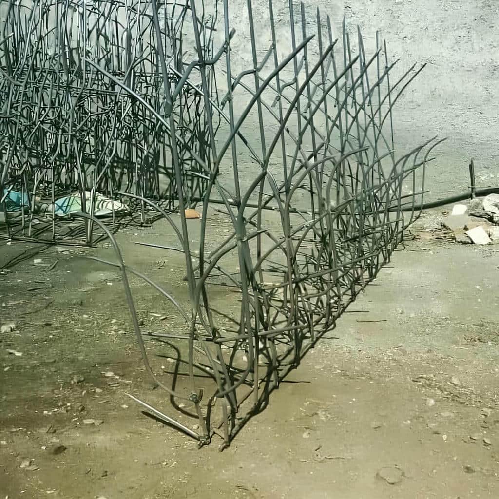 حفاظ دیوار استان خوزستان با مدل شاخ گوزنی فلزی مرکز تخصصی حفاظ دیوار در استان خوزستان