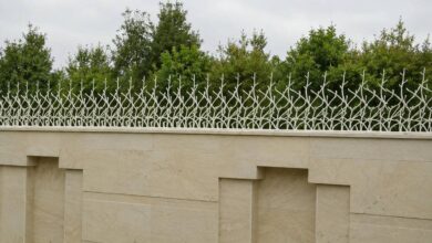 حفاظ دیوار استان کرمان با مدل شاخ گوزنی