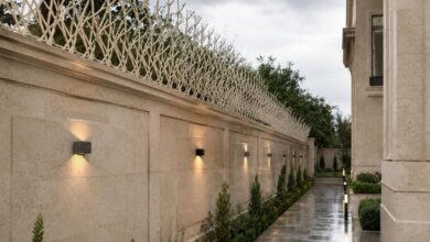 حفاظ دیوار یاسوج مدل شاخ گوزنی فلزی